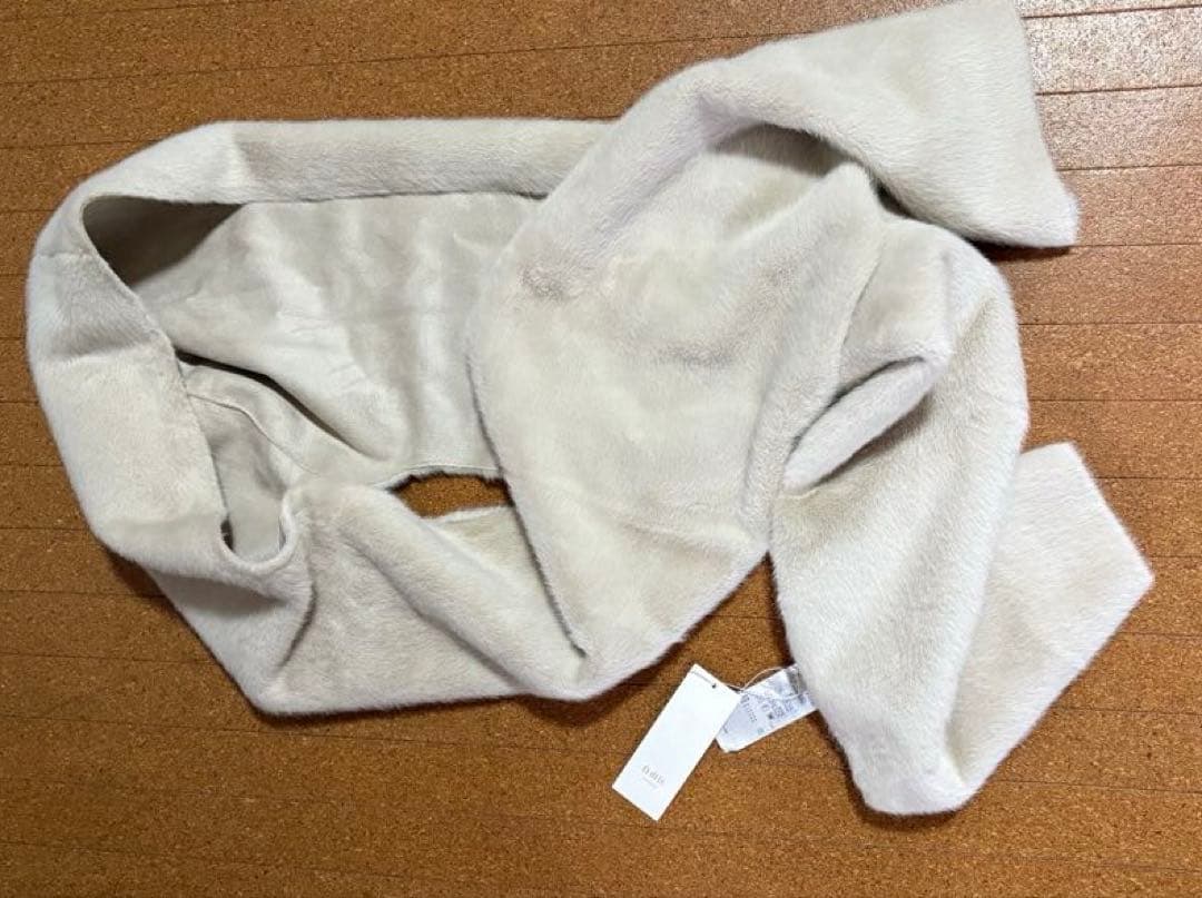 自由区 エコミンクフード付き ストール ¥23,980