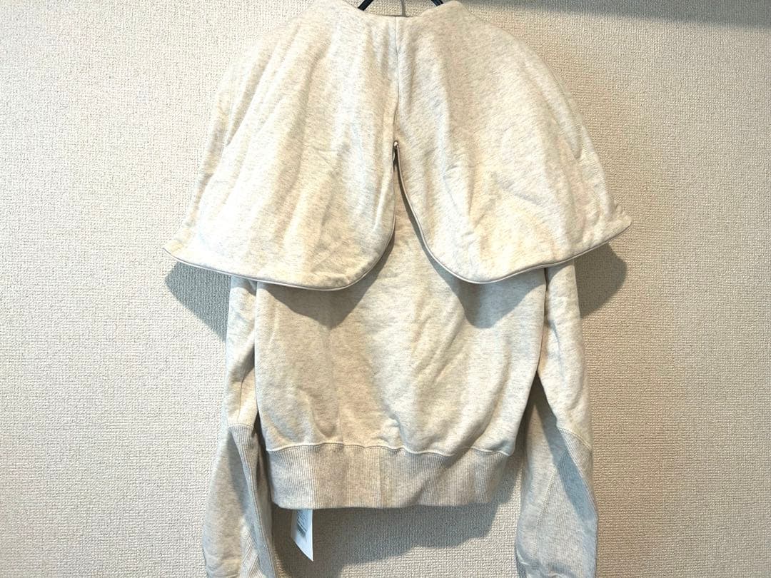 試着のみ　junmikami ジュンミカミ フードスウェットパーカー