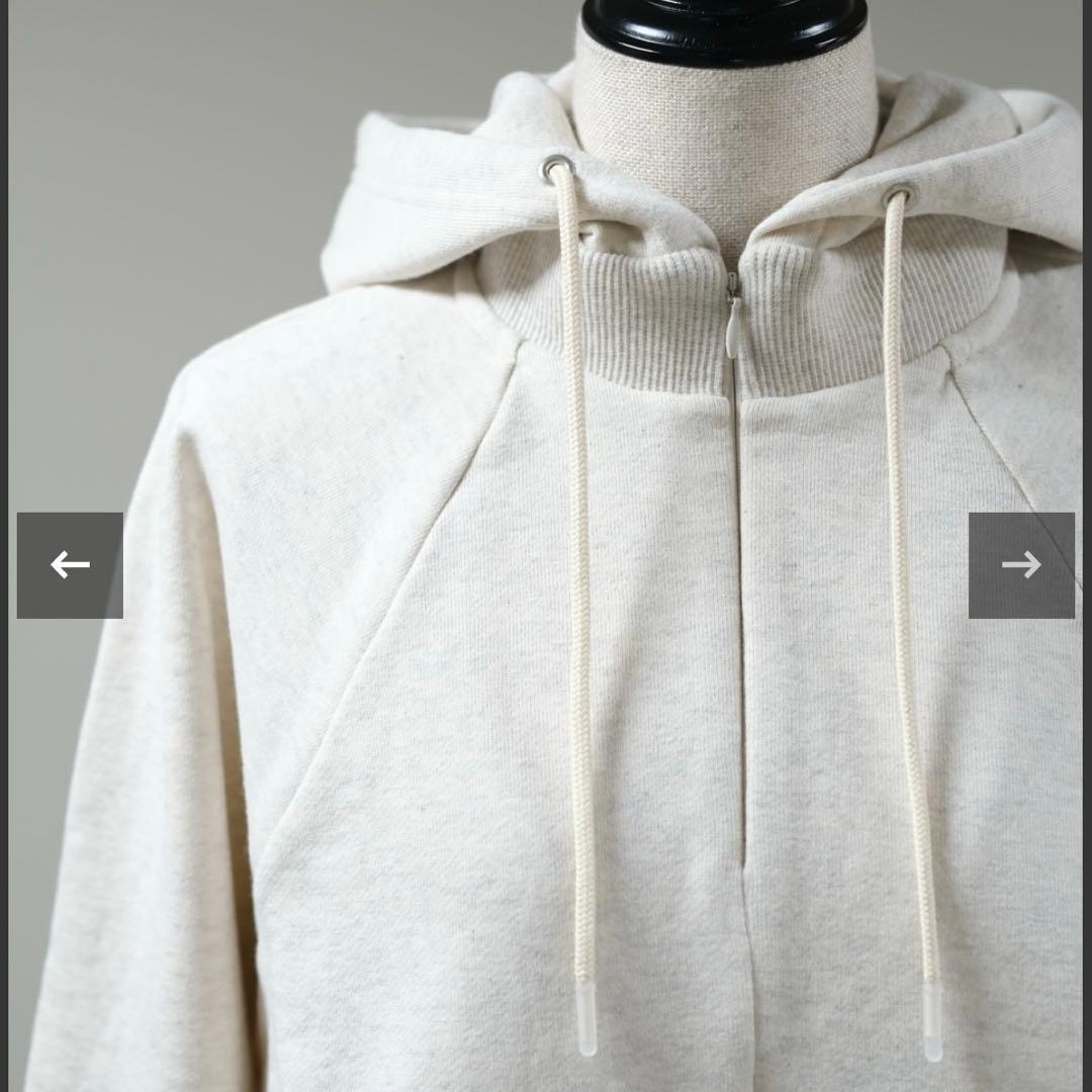 試着のみ　junmikami ジュンミカミ フードスウェットパーカー