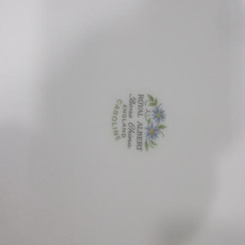 ロイヤルアルバート 英国製 キャロライン ディナープレートまとめて