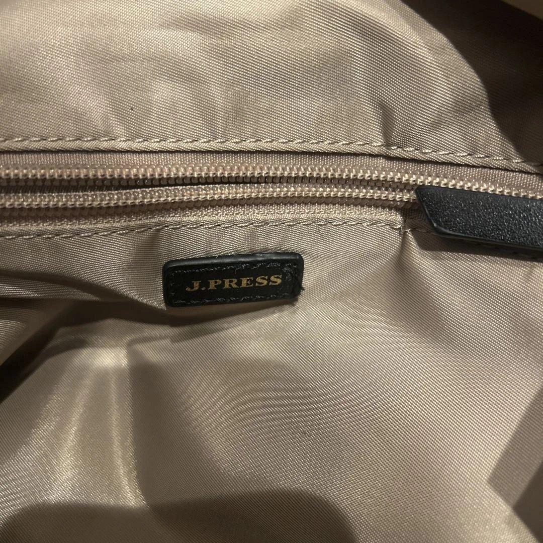 ★新品未使用★J.PRESS★ナイロントートバッグ★ブラック★A4サイズ★撥水