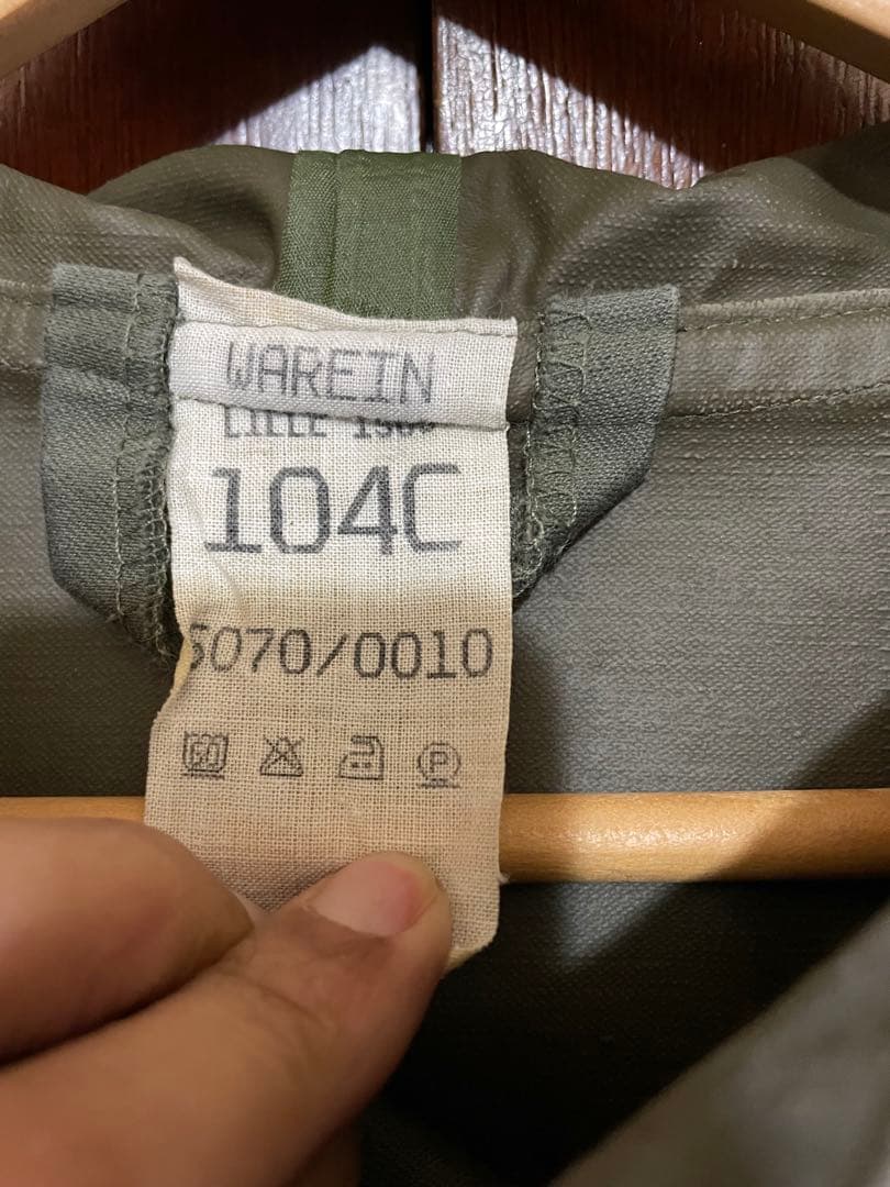 80s フランス軍 F-2 マイクロパーカー Ｌサイズ　104-L