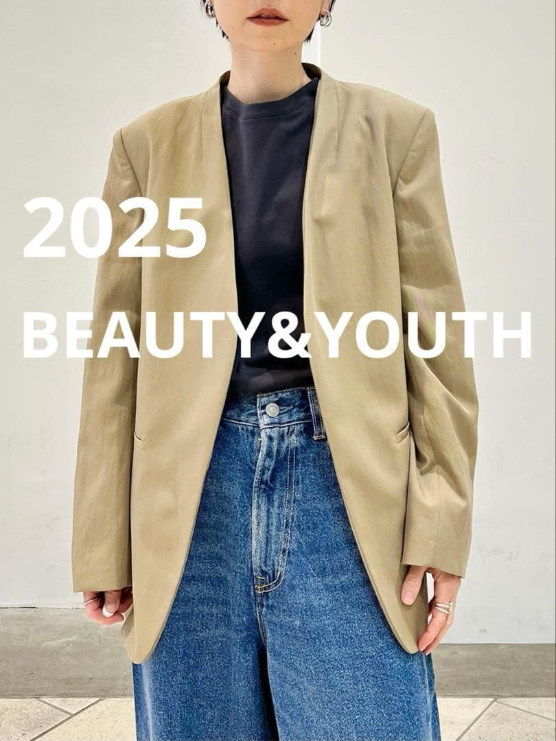 2025 ビューティーアンドユース　セルロースナイロンOXカラーレスジャケット.