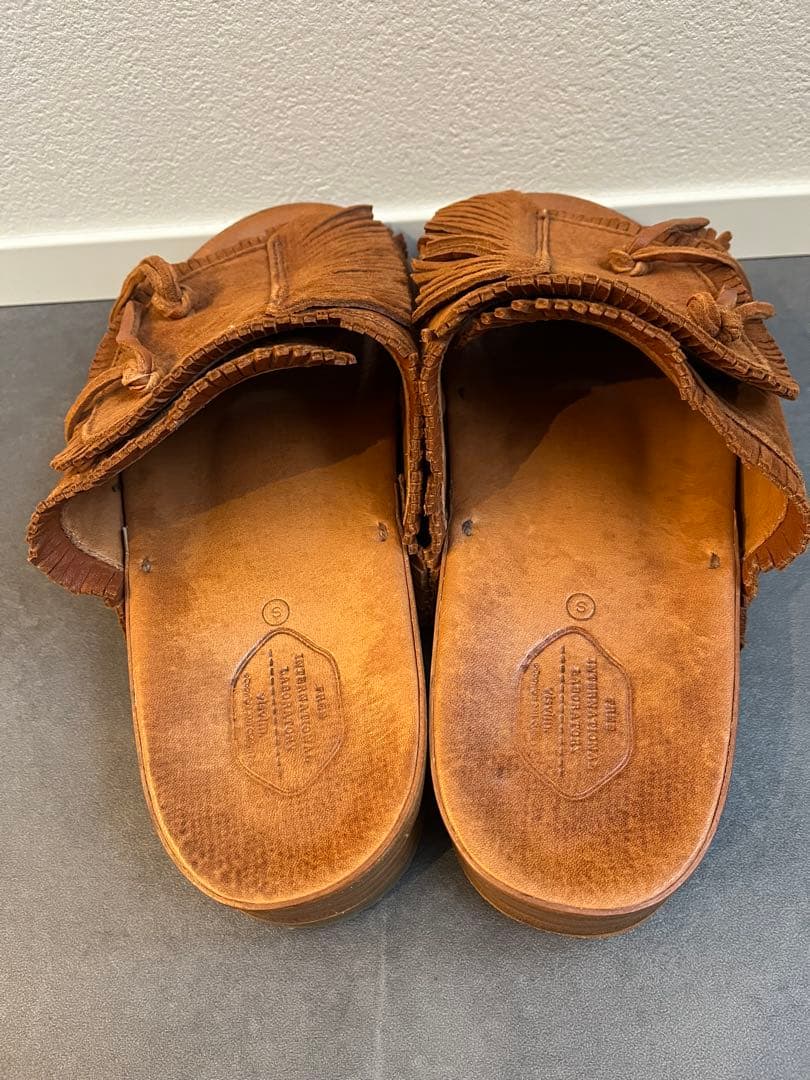 VISVIM クリスト シャーマン フォーク サンダル Sサイズ