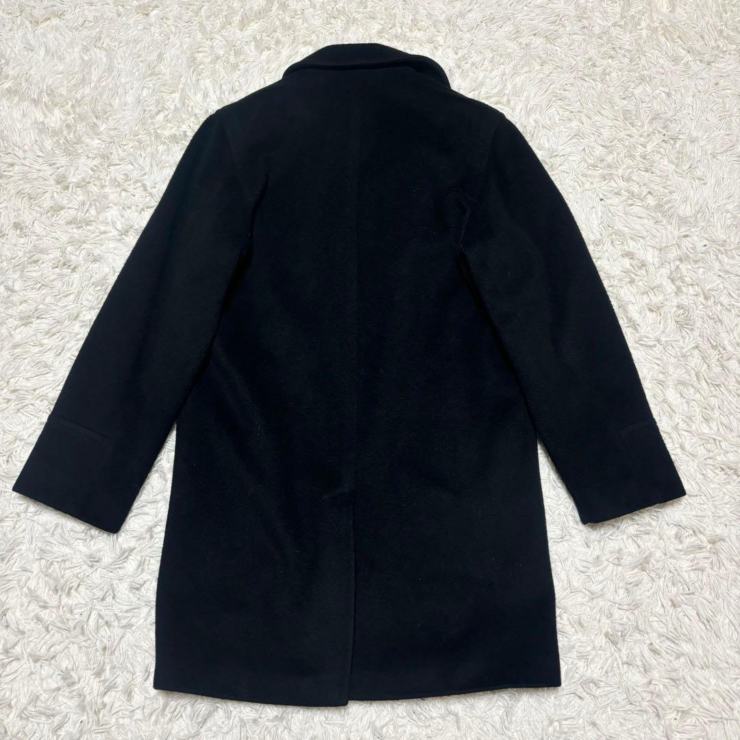 希少　アニエスベー　フランス製　ダブルブレストPコート　カシミヤ混　90s 1