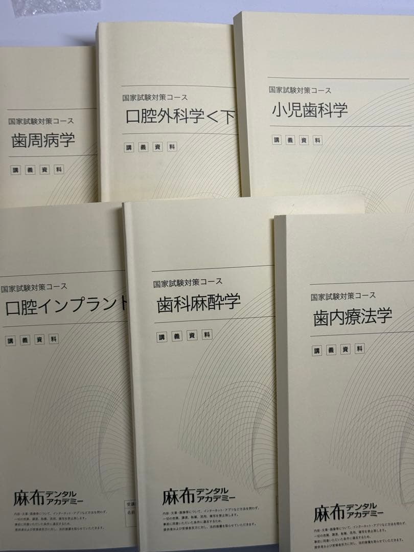 麻布デンタルアカデミー本科コース　歯科医師国家試験