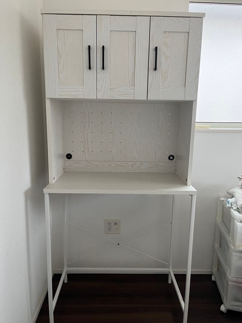 ワイエムワールド　食器棚兼レンジ台