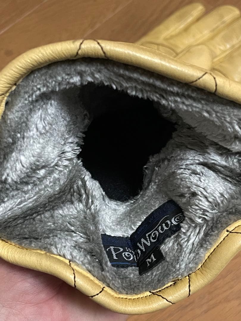 POWWOW パウワウ 寒冷地仕様　バイカーガントレットグローブ