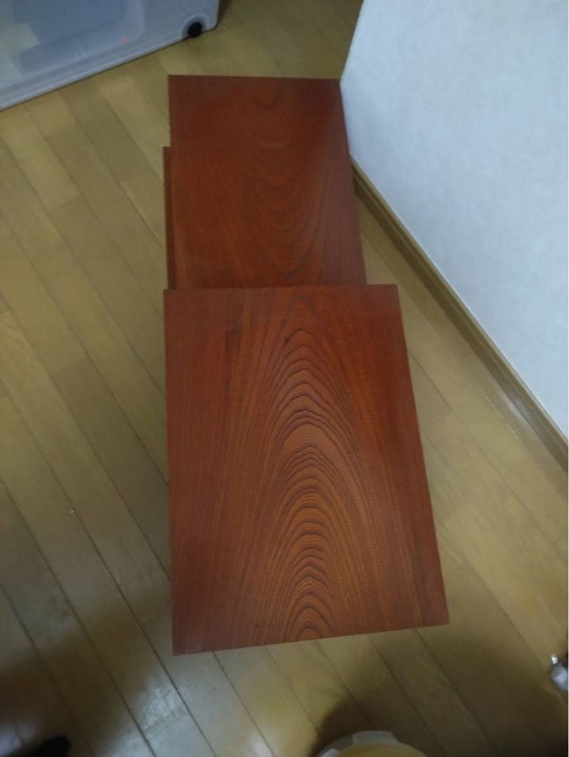 昭和アンティーク 木製 飾り棚 置台 飾り台 床の間