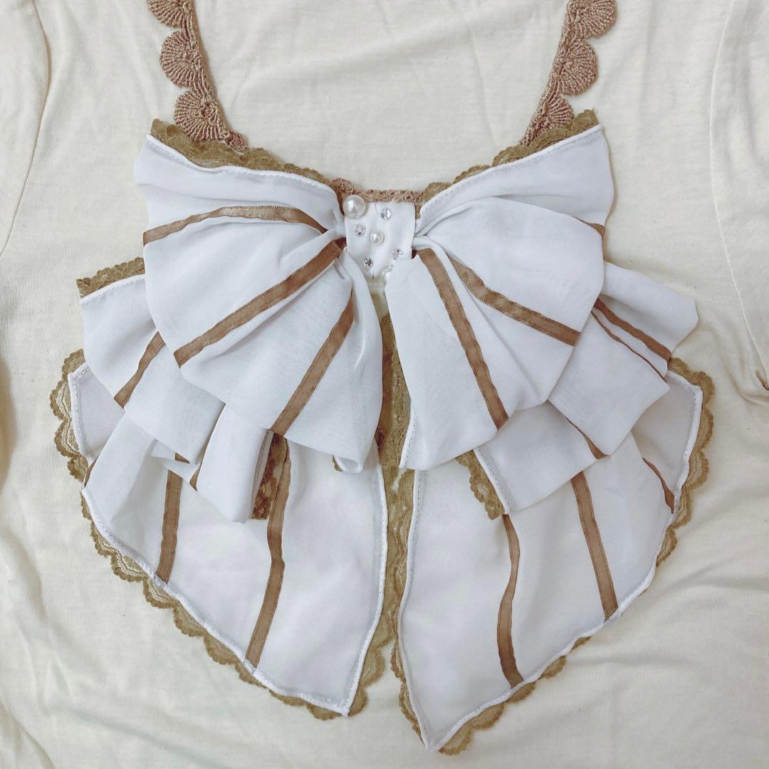 お*い様 axes femmeアクシーズファム♡ビッグリボン半袖カットソー　Bi