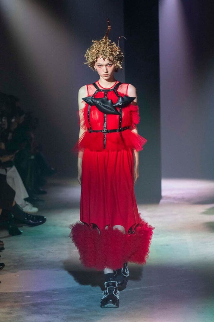 noir kei ninomiya ハーネス　唇　レザー　黒