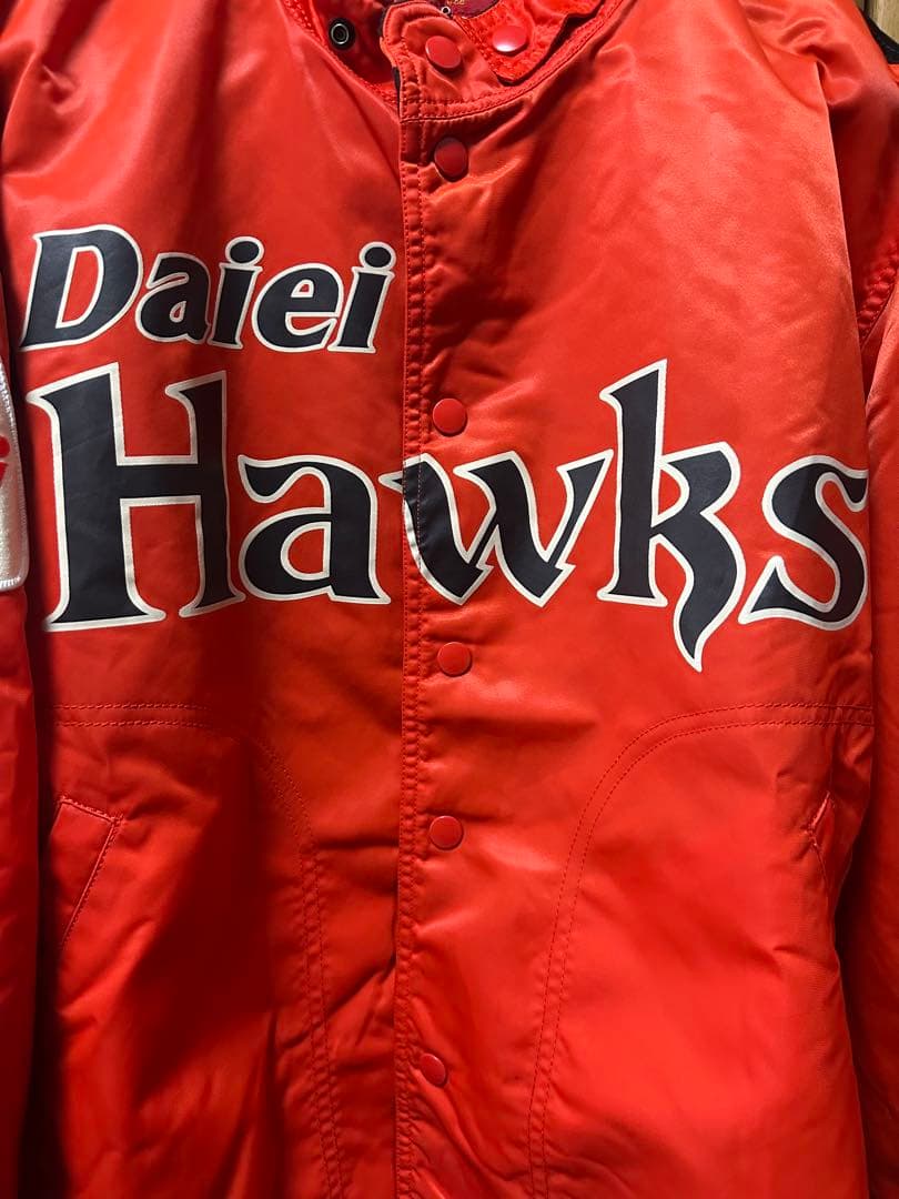 福岡ダイエーホークス　ホーム用スタジアムコート　刺繍ワッペン