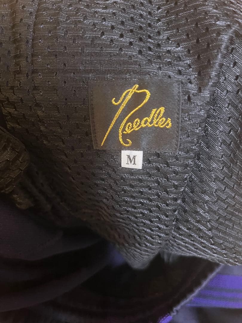 needles トラックパンツ　ストレート　23AW パープル