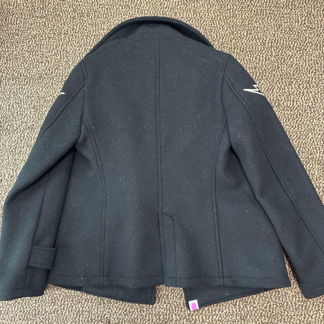 A BATHING APE APPEエイプスター★ レディース ピーコートS黒