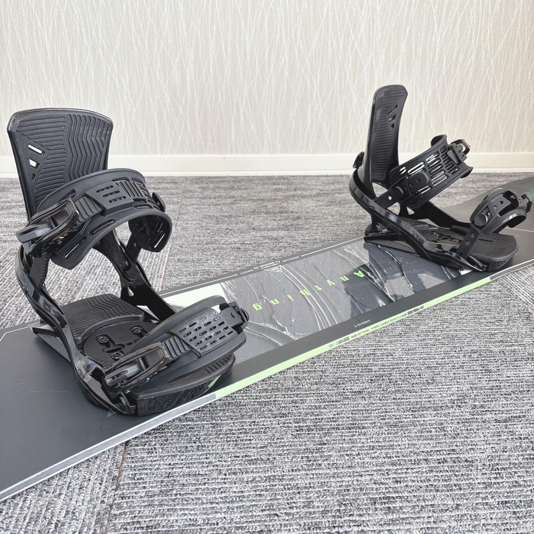 33美品❗️超豪華❗️HEAD メンズスノーボードセット★スノボ156cm+ビン付