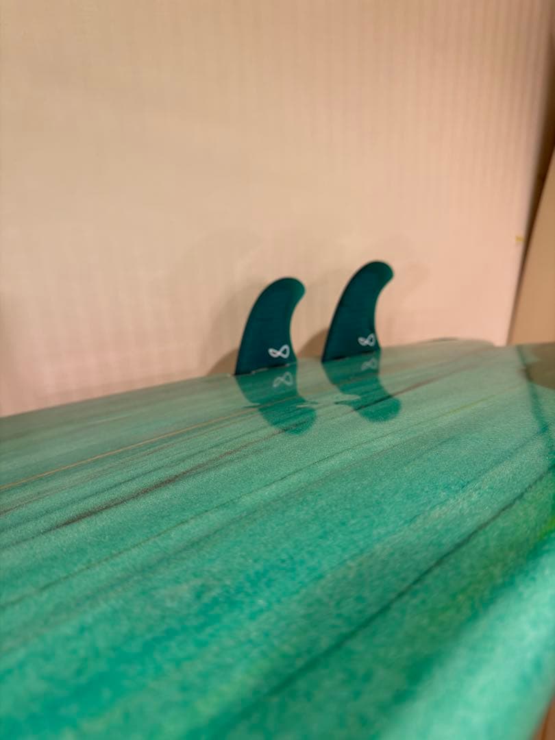 ショートボード グラデーショングリーン 3フィン