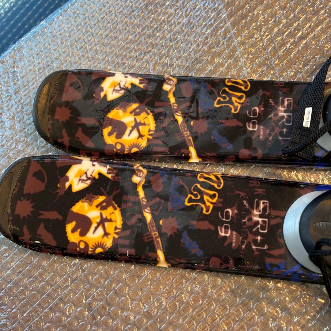 メンズ　ショートスキー　ファンスキーセット　kissmark　26-26.5ｃｍ