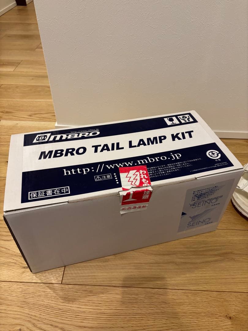 諦メール 　MBROLEDテールランプクリアブラック　jb23