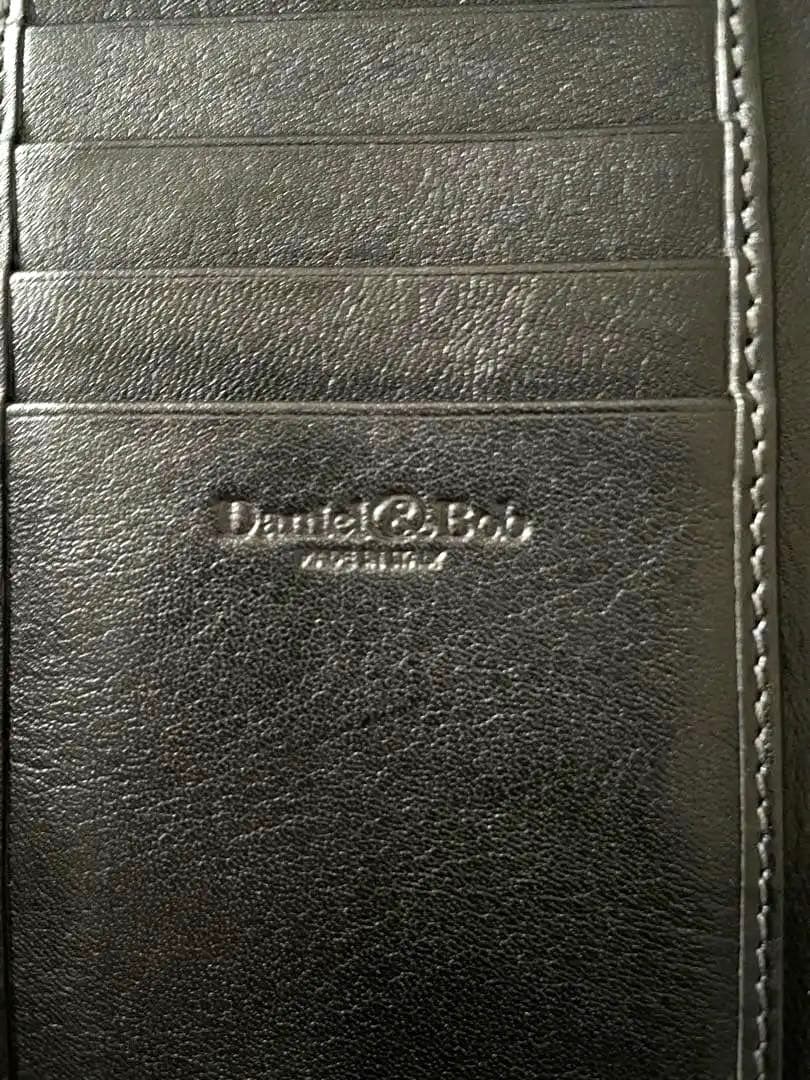 平*君様 美品 Daniel&Bob RODI ブラック 三つ折り財布 定価¥3
