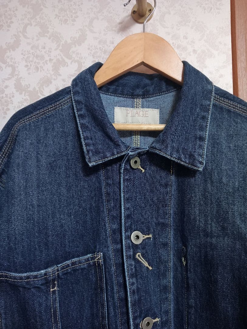 plage coverall デニムカバーオール　36