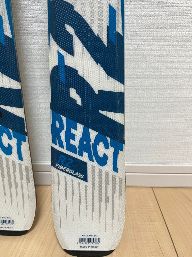 ROSSIGNOL REACT 2 154cm + ビンディング + ストック