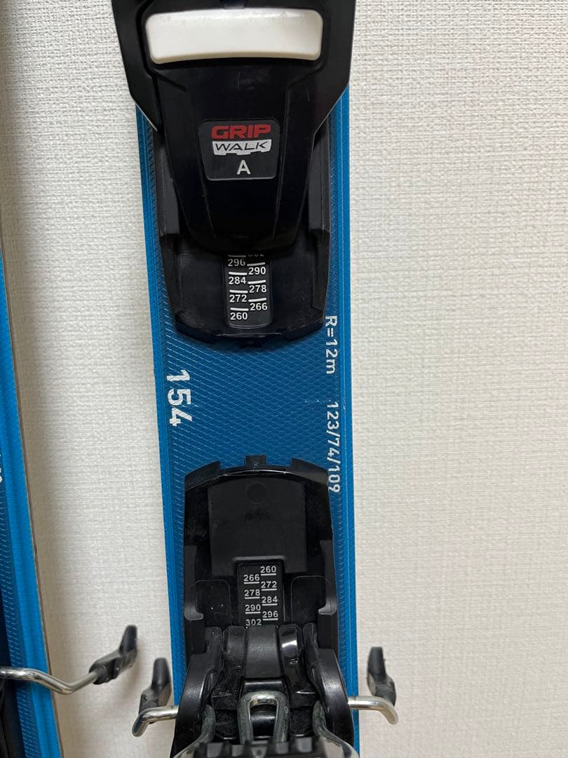 ROSSIGNOL REACT 2 154cm + ビンディング + ストック