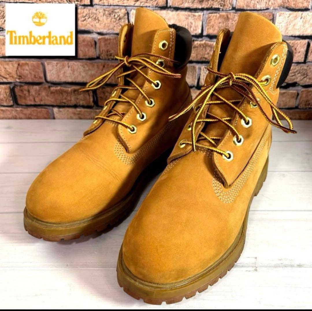 美品■ティンバーランド■6インチ プレミアムブーツ✨10361 イエローブーツ