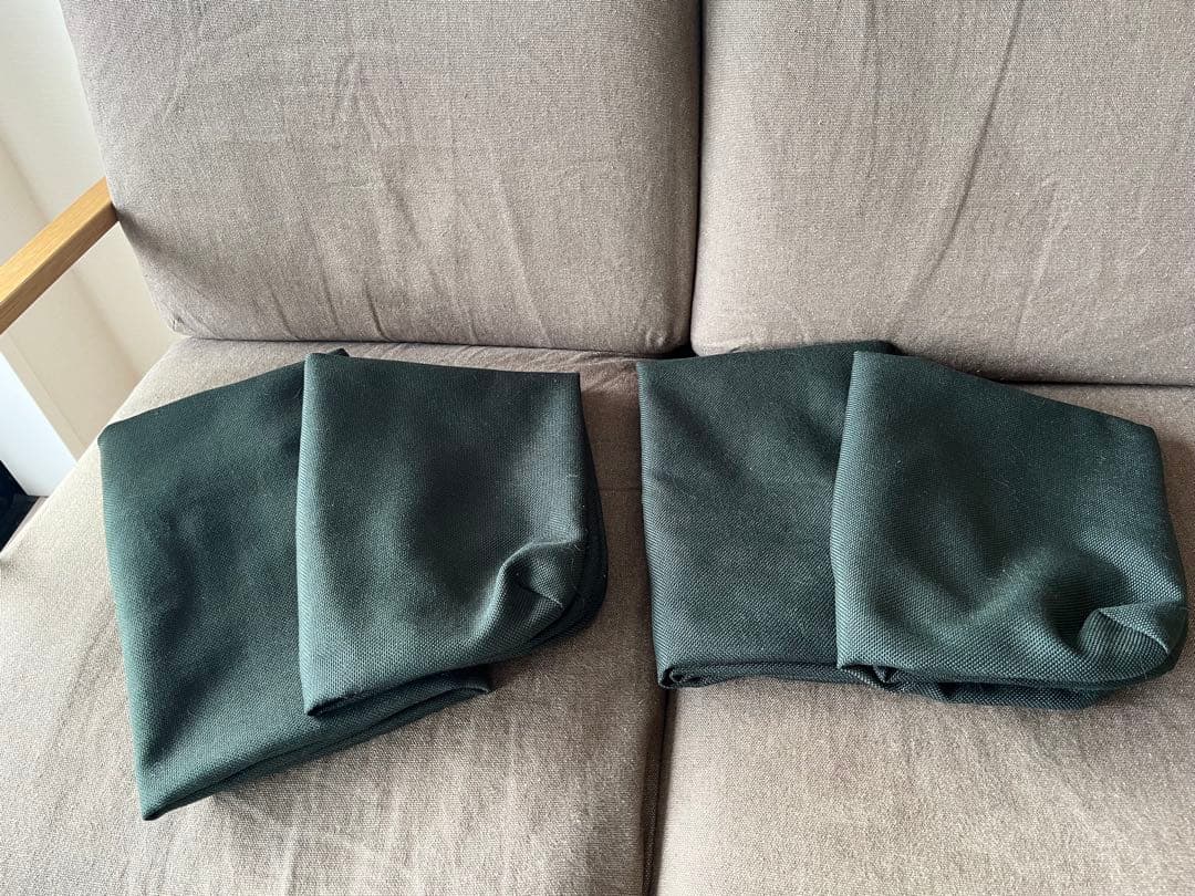 【値下げします！送料込】無印良品リビングでもダイニングでもソファ洗い替えカバー付