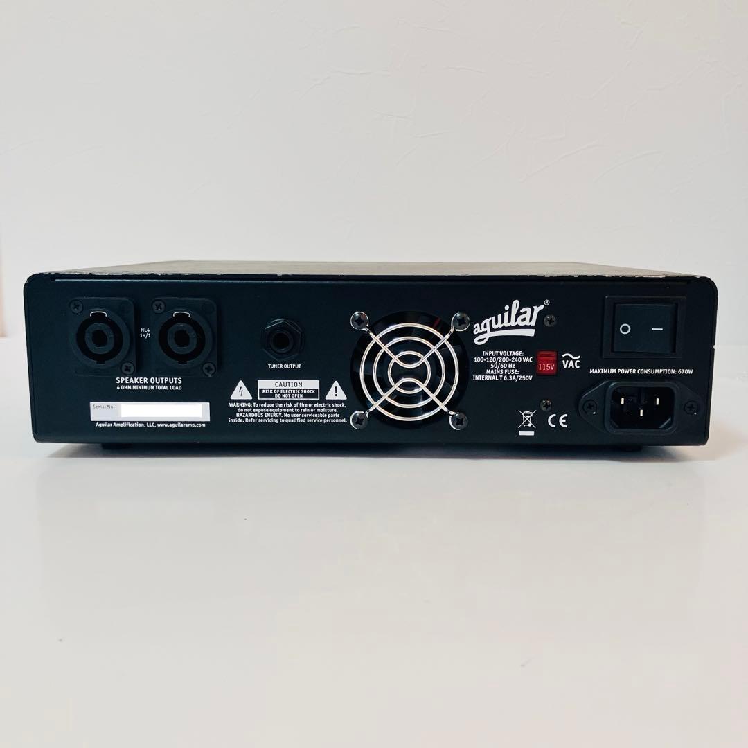 aguilar Tone Hammer 500 ベースアンプベッド