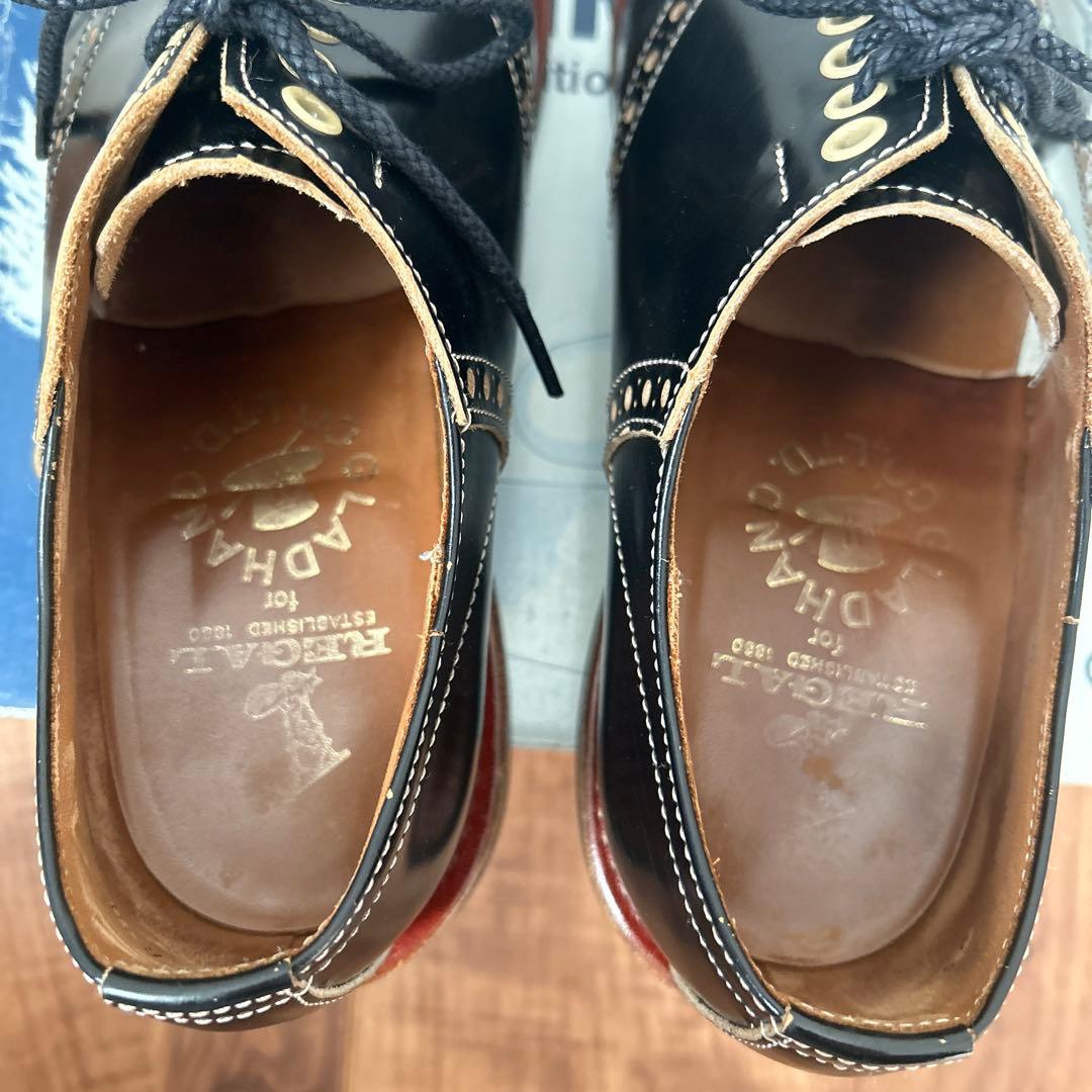 希少　REGAL GLADHAND サドルシューズ　黒　リーガル　箱なし