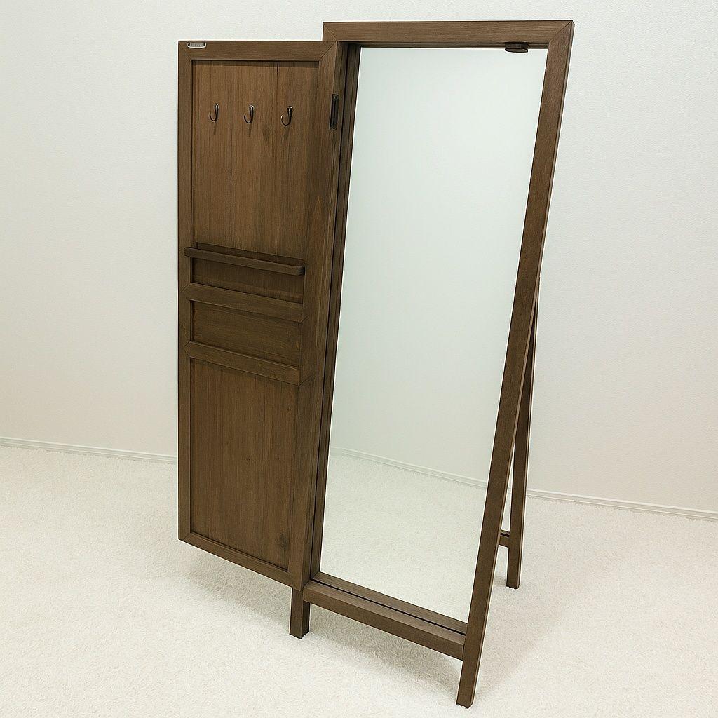 〈美品〉東谷 アンティーク調ドアミラー Sole ソーレ スタンドミラー