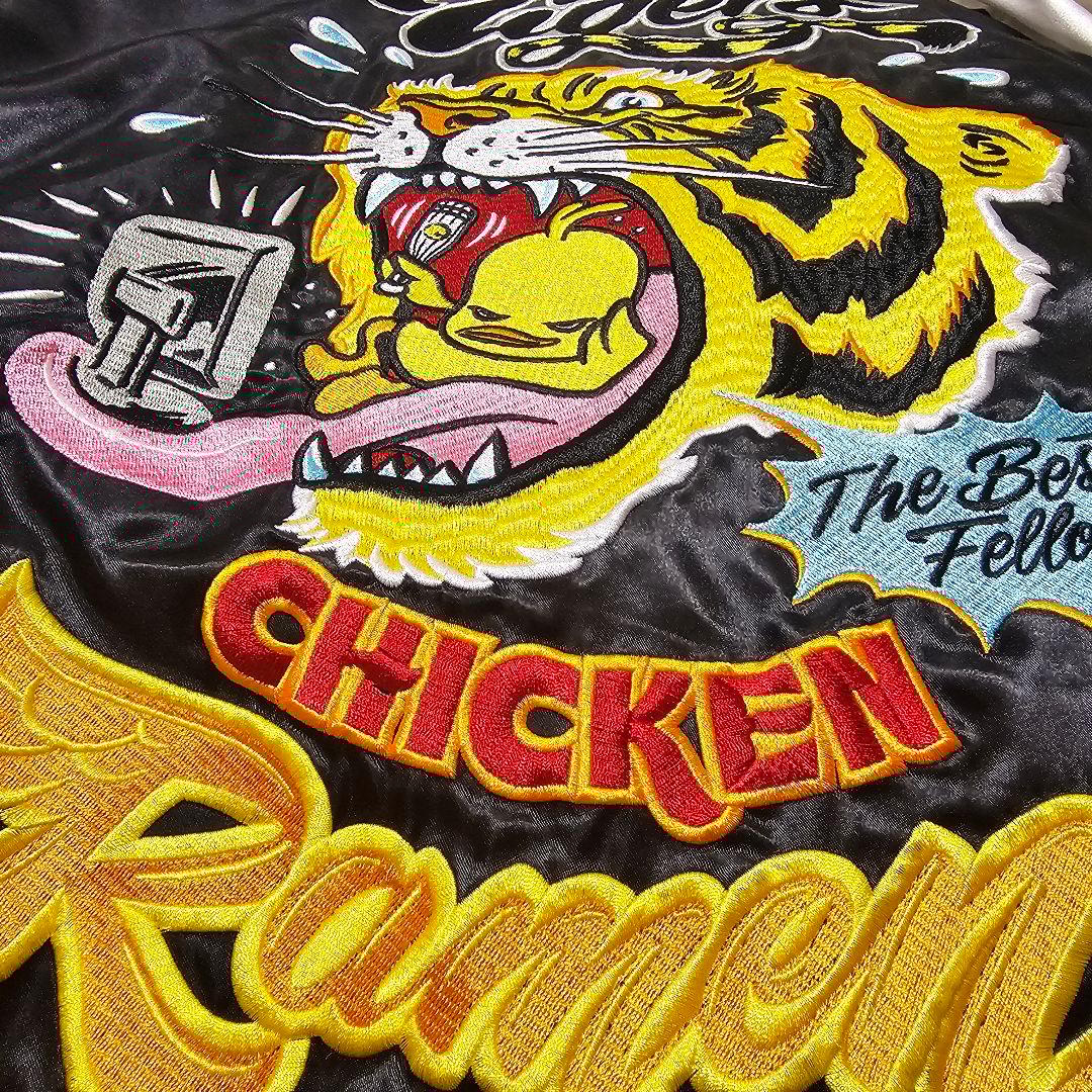 日清食品×阪神タイガース　スカジャン