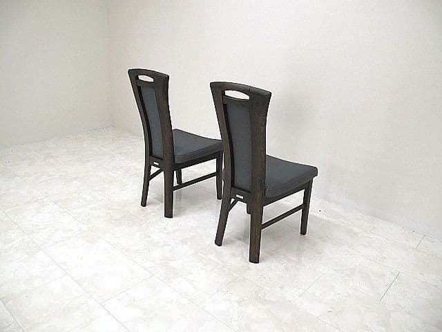 展示品　カリモク ｆｆ　「C91」ハイバックダイニングチェア 2脚セット