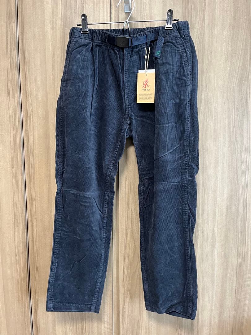Gramicci ネイビー コーデュロイパンツ タグ付き未使用品