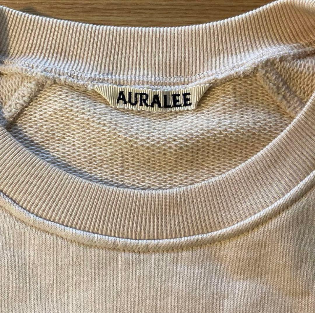 美品 AURALEE オーラリー SMOOTH SOFT スウェットプルオーバー