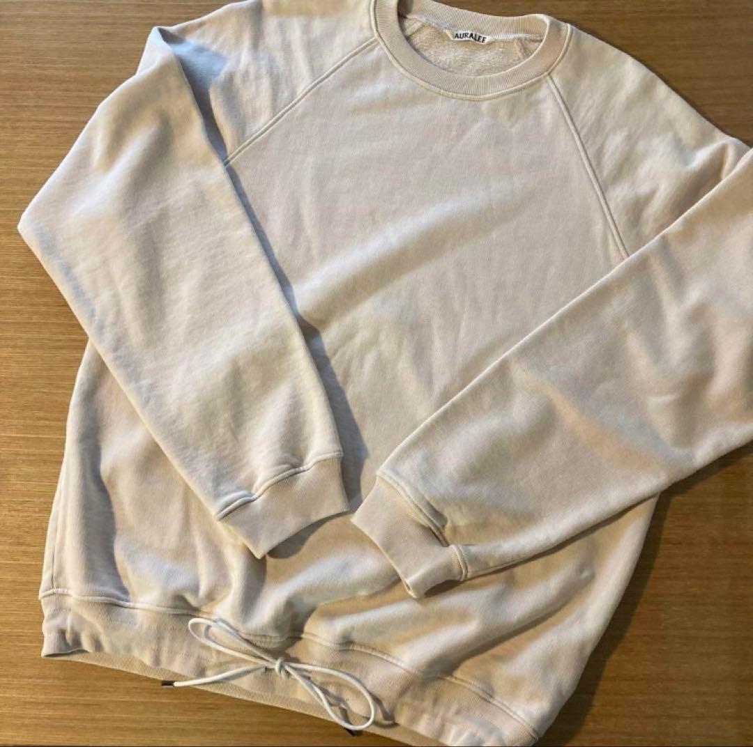 美品 AURALEE オーラリー SMOOTH SOFT スウェットプルオーバー