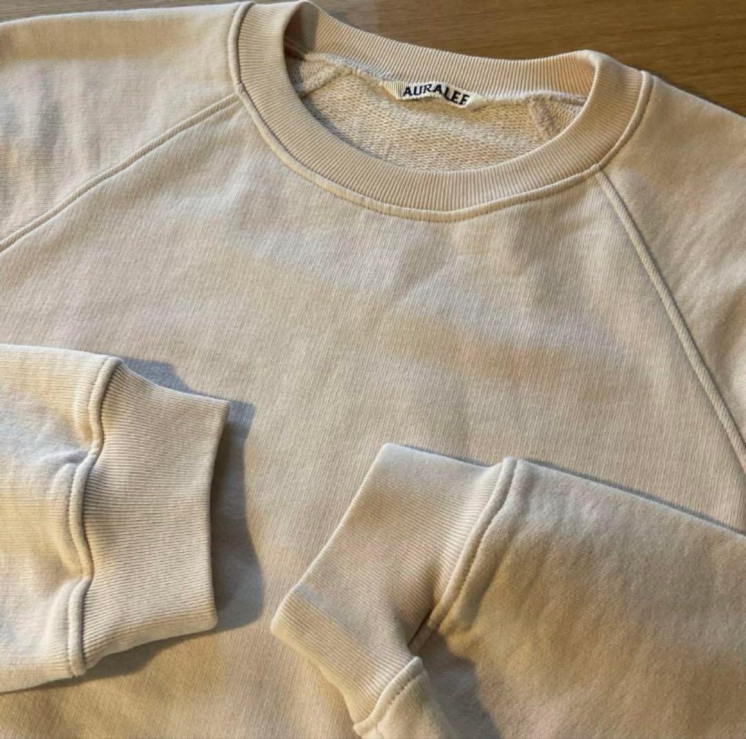 美品 AURALEE オーラリー SMOOTH SOFT スウェットプルオーバー