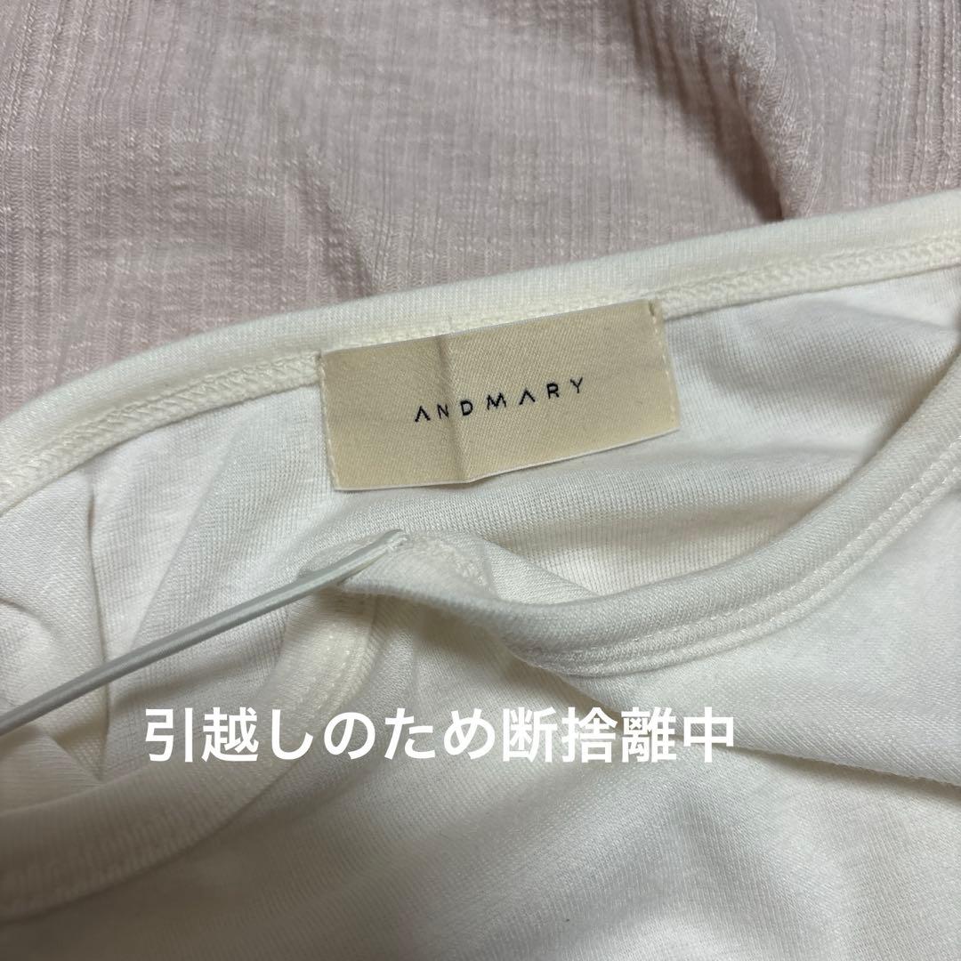 トップス Lala shirring ribbon tops