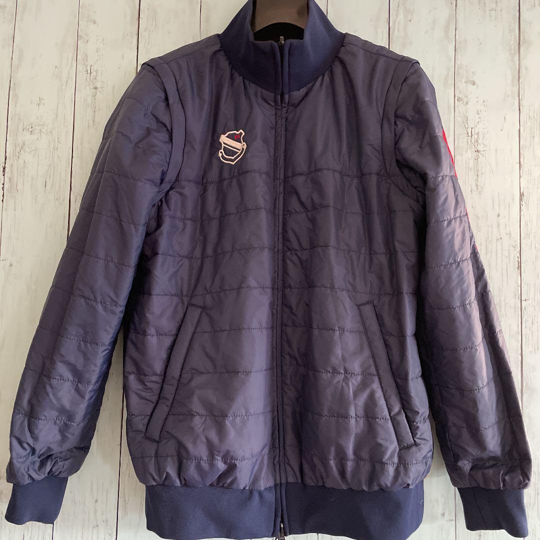 値下！パーリーゲイツ4Wayリバーシブル中綿ブルゾンジャケットジャンパーベスト