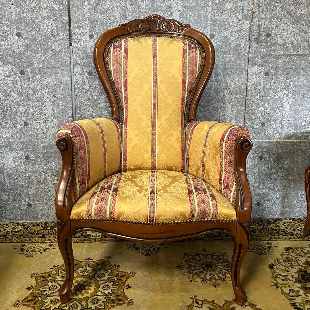 ꧁イタリア製꧂2人掛けソファ&1人掛けソファ2脚&センターテーブルセット