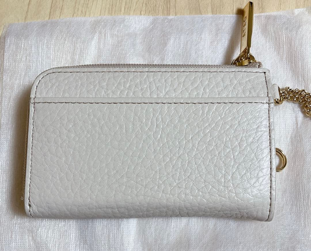 極美品‼️ATAO アタオ　ベル/キーケース+ミニ財布　アイビスホワイト　小銭入れ