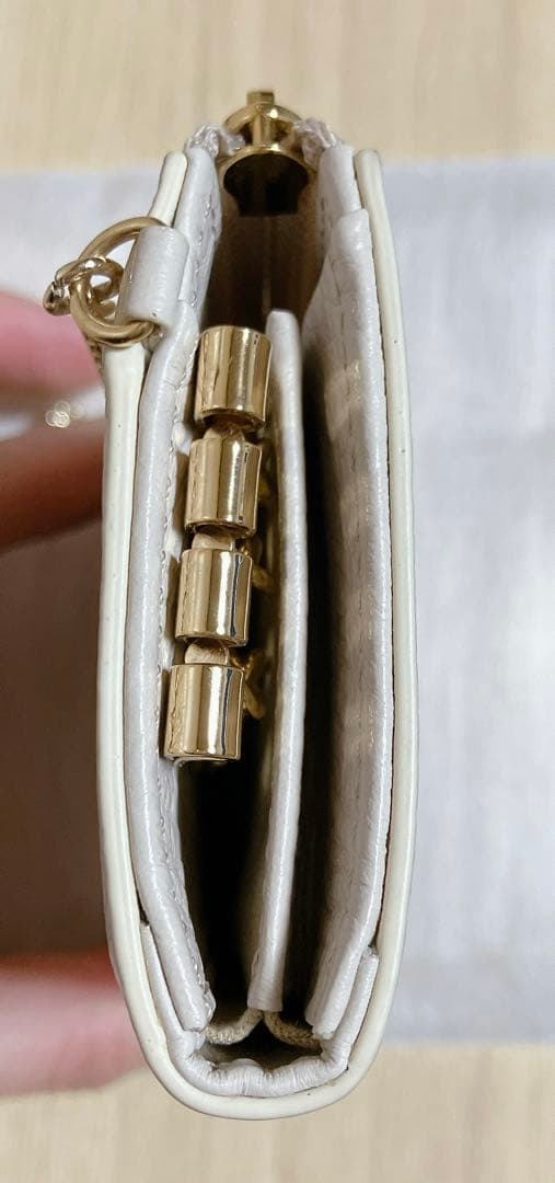 極美品‼️ATAO アタオ　ベル/キーケース+ミニ財布　アイビスホワイト　小銭入れ