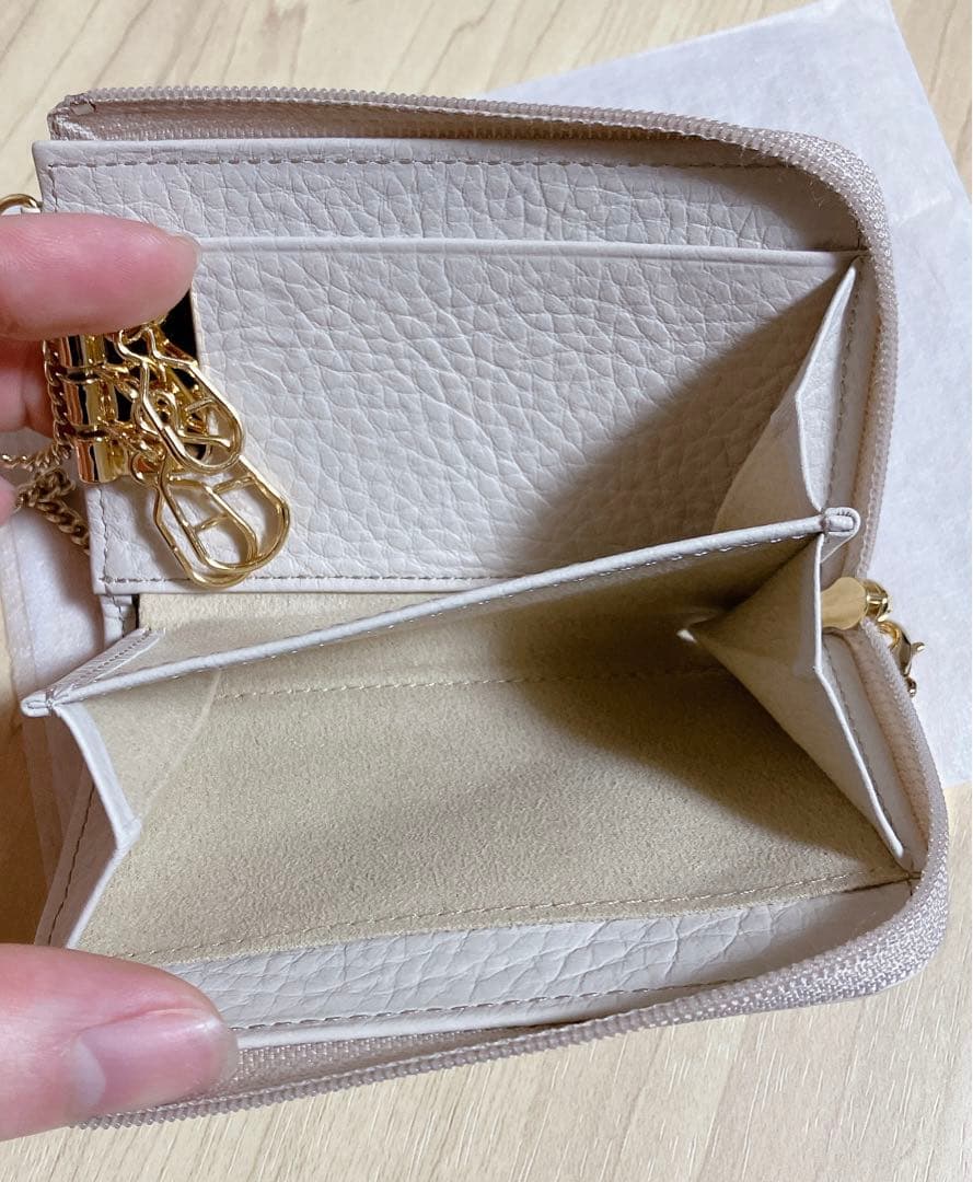極美品‼️ATAO アタオ　ベル/キーケース+ミニ財布　アイビスホワイト　小銭入れ