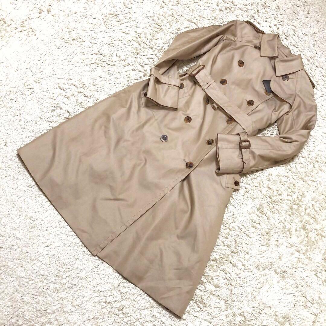 極美品✨アクアスキュータム ライナートレンチコート サイズ8 Lサイズ ベージュ