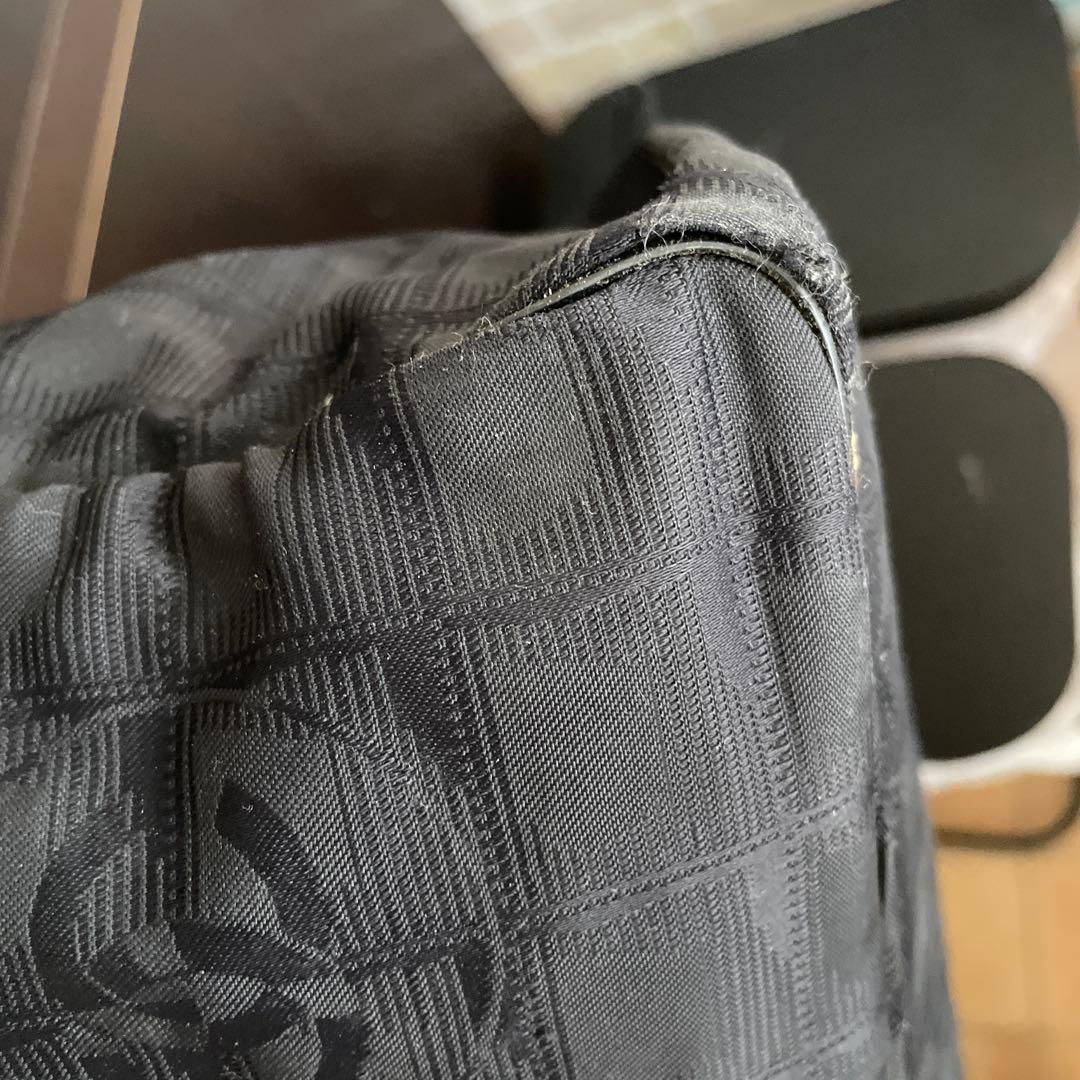 CHANEL ブラック トートバッグニュートラベルライントートMM 黒