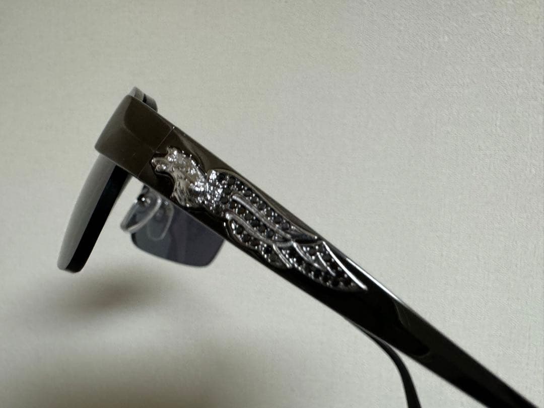 たろう長渕剛 オリジナル ブラックダイヤ サングラス 0.4ct.