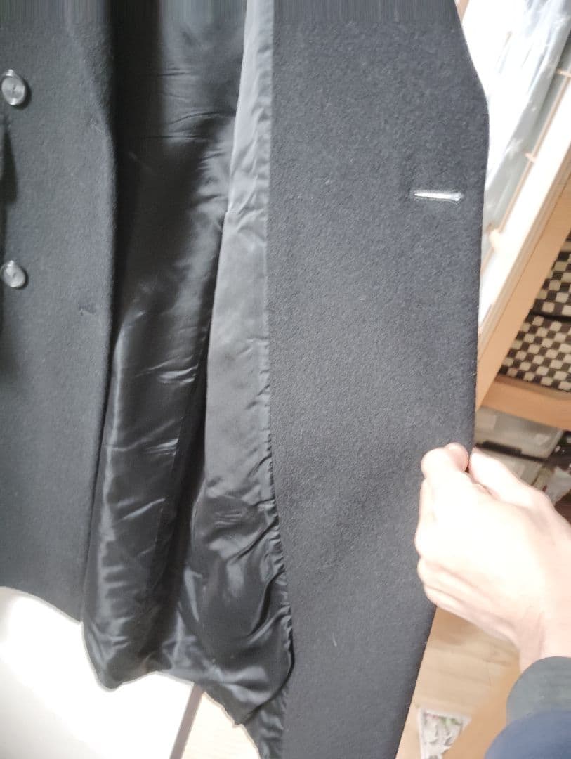 ビンテージフェラガモ　コート　キャメル　着丈108cm