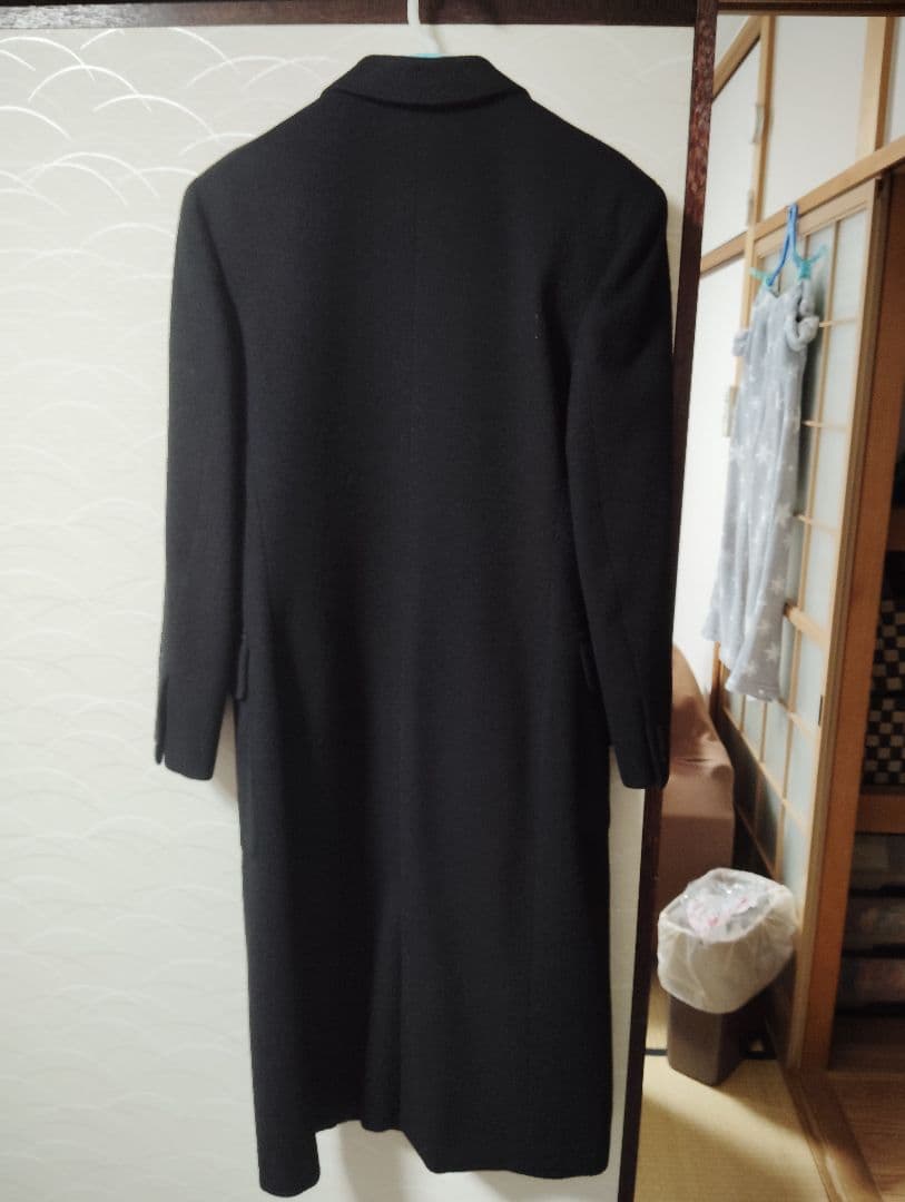 ビンテージフェラガモ　コート　キャメル　着丈108cm