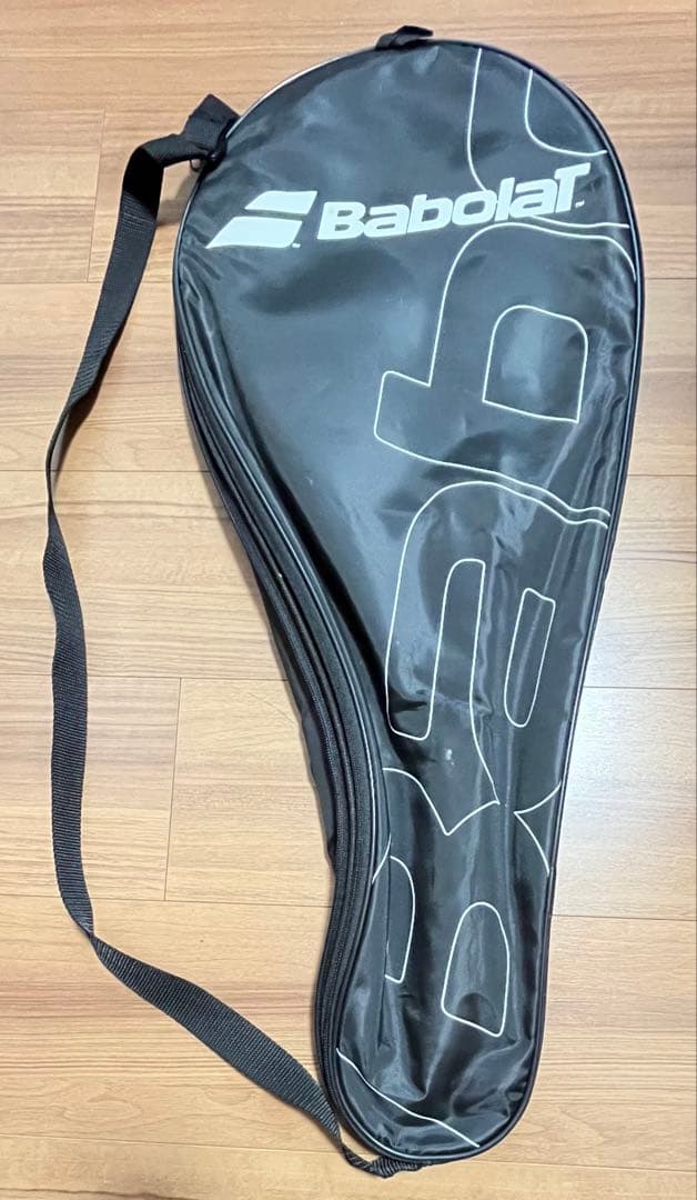 Babolat テニスラケット ホワイト/パープル ケース付き