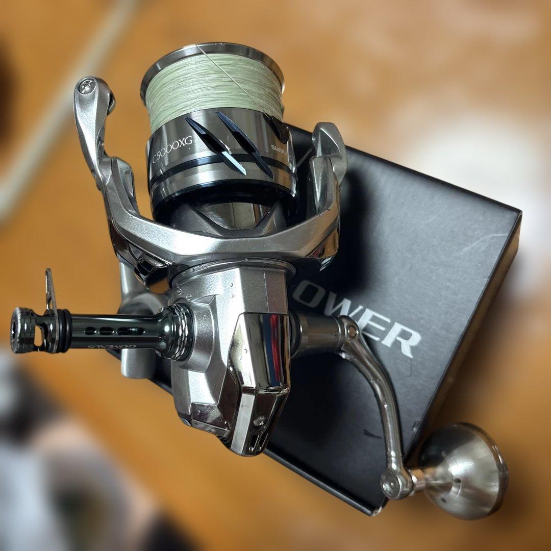 覇*歌様 超美品SHIMANO 23STRADIC C5000XGスピニングリー